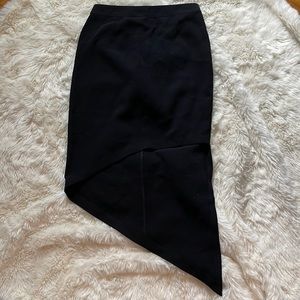 Robbi & Nikki asymmetrical high low pencil skirt